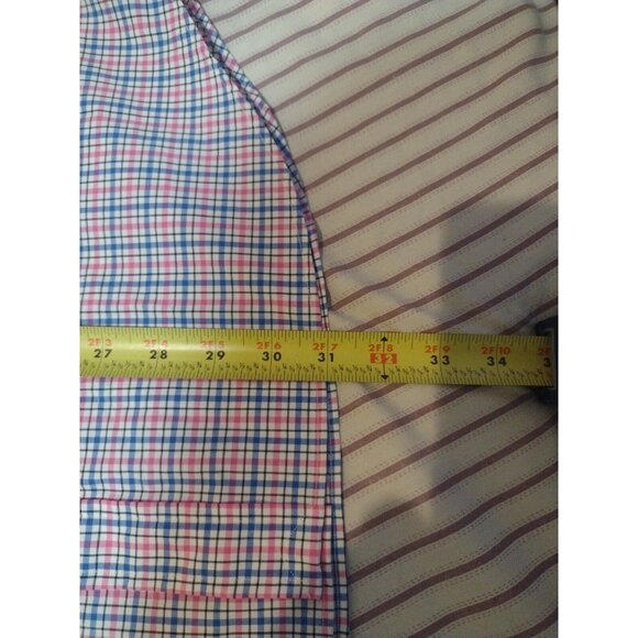 RALPH LAUREN Pink Long Sleeve Shirt size L Mens Classic Fit 100% Cotton Stretch - Picture 13 of 13